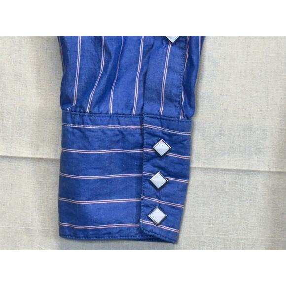 Rockmount Ranchwear Men’s Small Pearl Snap Western Shirt Vintage Cowboy USA Made - Picture 8 of 16